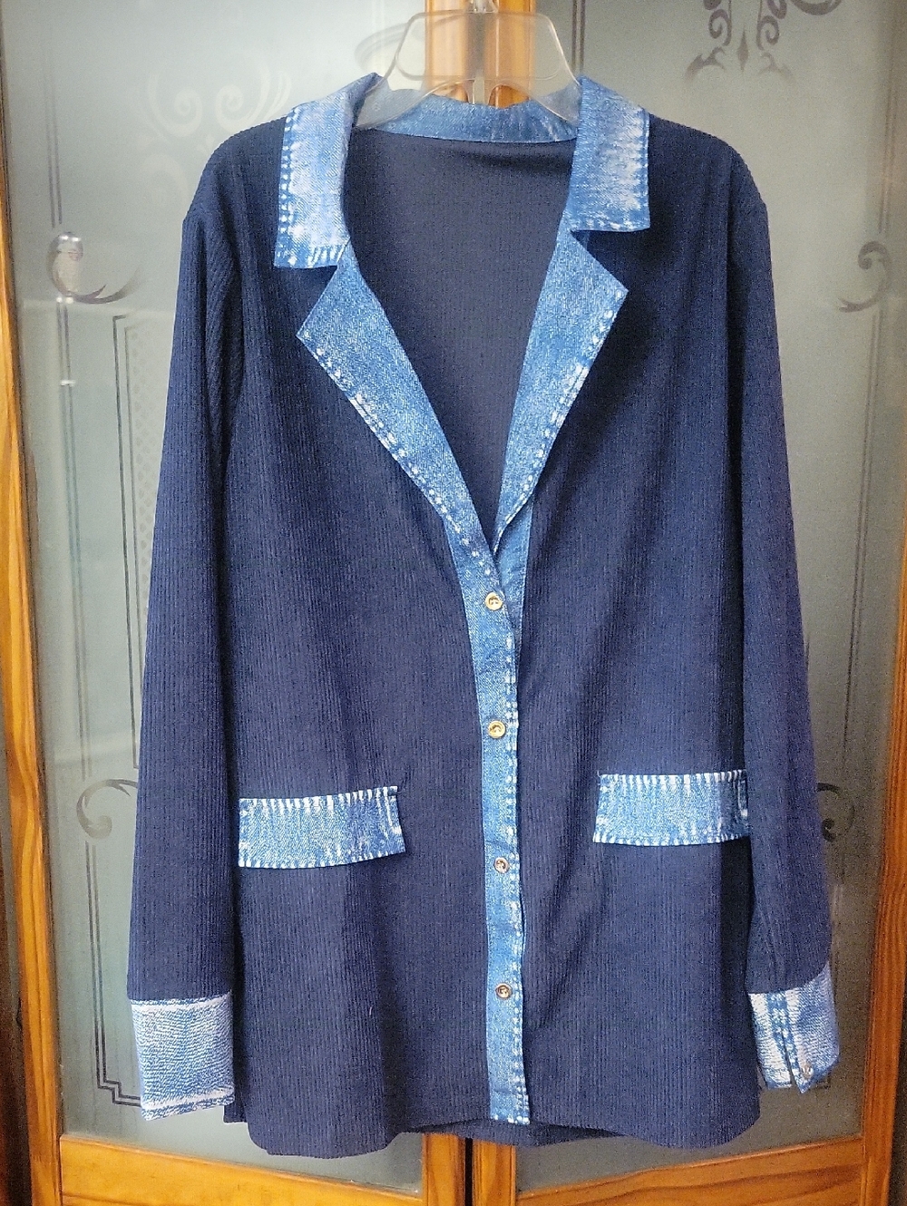 Navy Button Down Shirt Brand New